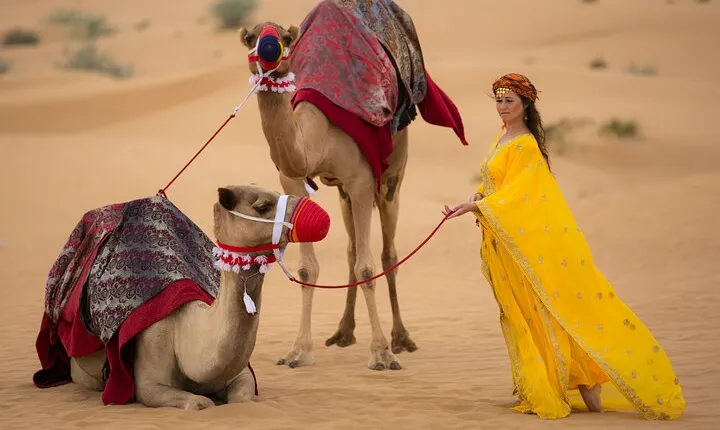 Morning Red Dunes with Camel Ride, Sandboarding and Refreshments