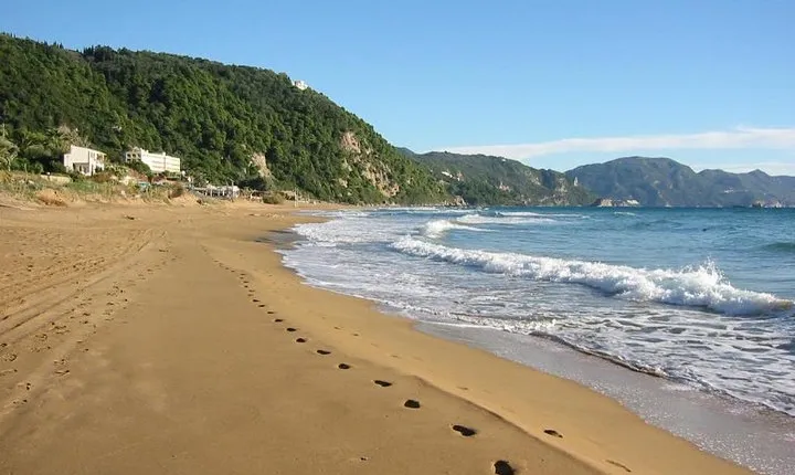 Private Tour Glyfada Beach in Corfu