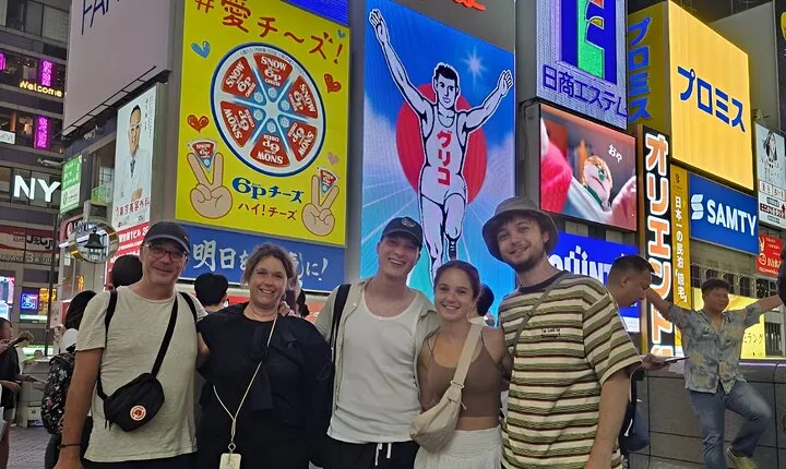 Unveiling Osaka Dotonbori and Namba A Private Half Day Lunch Tour