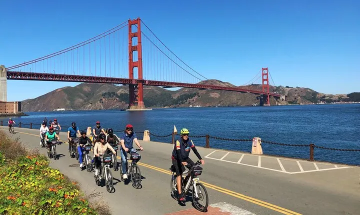 Golden Gate Bridge Bike Tour with Muir Woods & Sausalito Tour