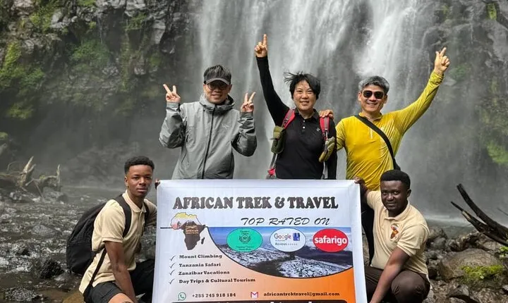 Materuni Waterfalls, coffee tour & Chemka Hot Springs From Arusha