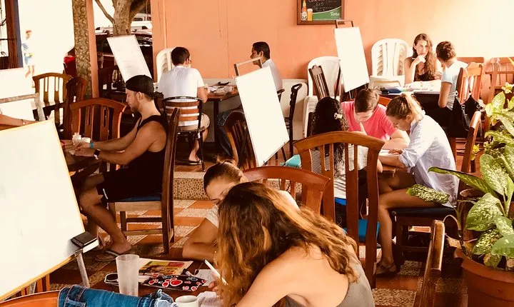 Learn Spanish on the beach