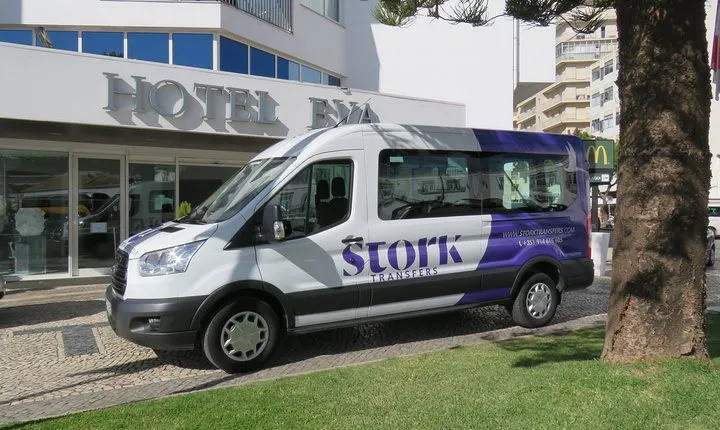 Private Transfer from Albufeira to Faro Airport (5 to 8 pax)