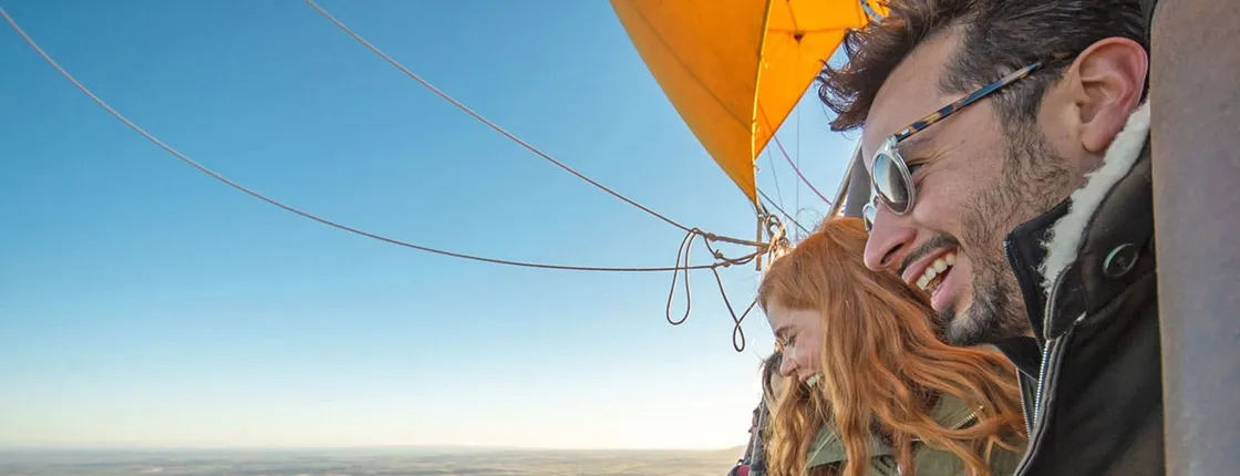 Segovia hot air balloon ride from Madrid