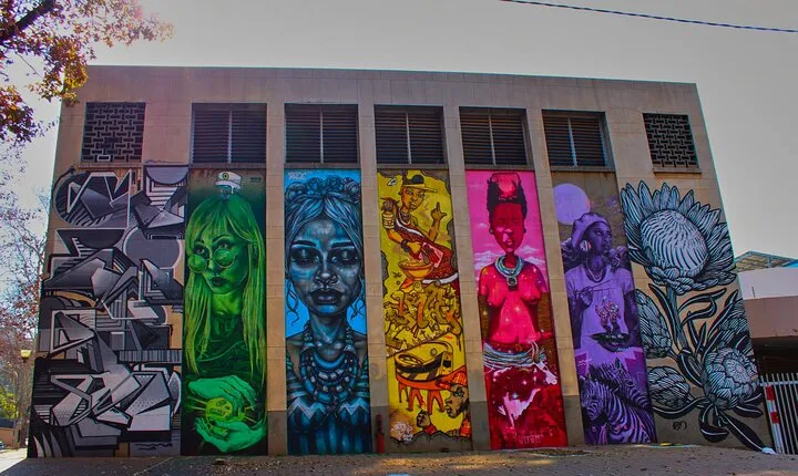Johannesburg Street Art & Museum Walking or E-scooter Tour 