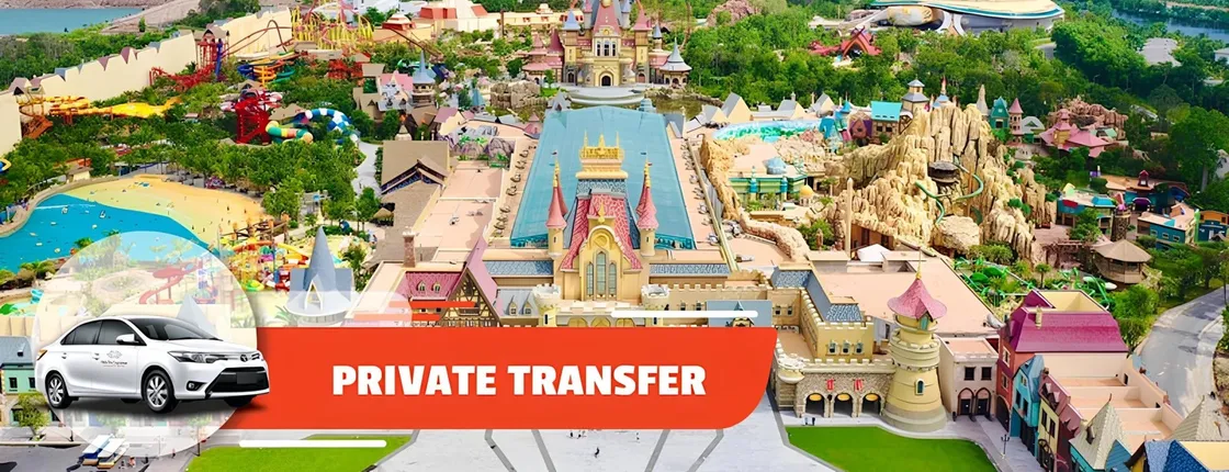Private transfer between Phu Quoc Airport and Vinpearl Phu Quoc