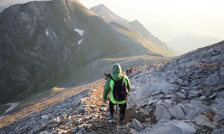 Private Hiking Tour in Athens at The Peak of Taygetos Mountain