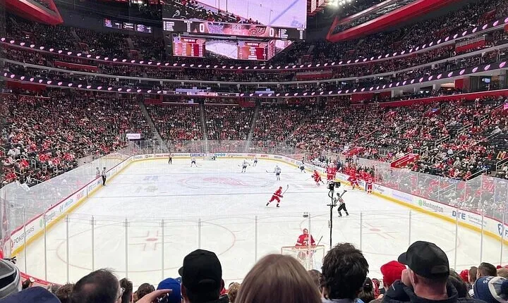 Detroit Red Wings Ice Hockey Game at Little Caesars Arena