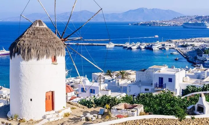 Mykonos Town and Island Half-Day Tour