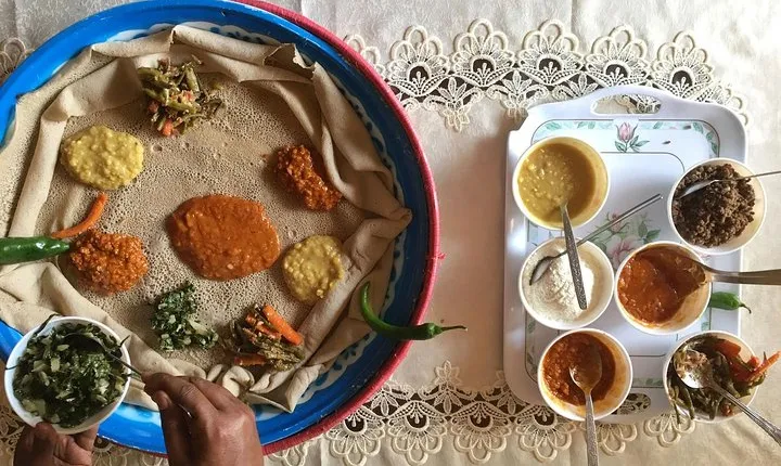Market Tour and Cooking Class with a Coffee Ceremony at a Home in Addis Ababa