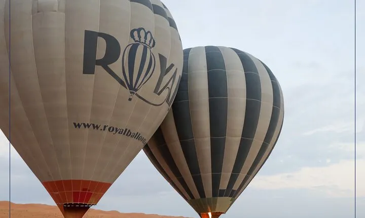Hot Air Balloon Tour at Wahiba Sands