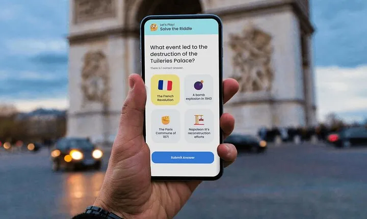Paris Interactive City Tour