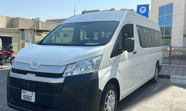 Airport Abu Dhabi to Dubai Hotel Arrival, Departure by Van or Bus