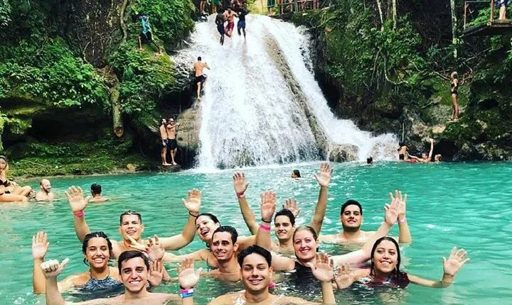 Island Gully Falls Ocho Rios from Montego Bay