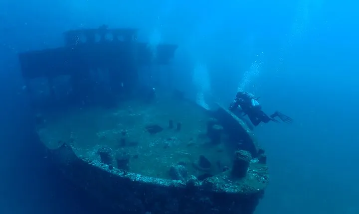 Wreck and Bridge Span Dive for Certified Divers