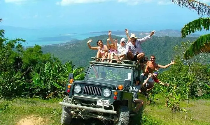 Koh Samui Jungle Safari By JEEP With MR.UNG (Including Lunch)