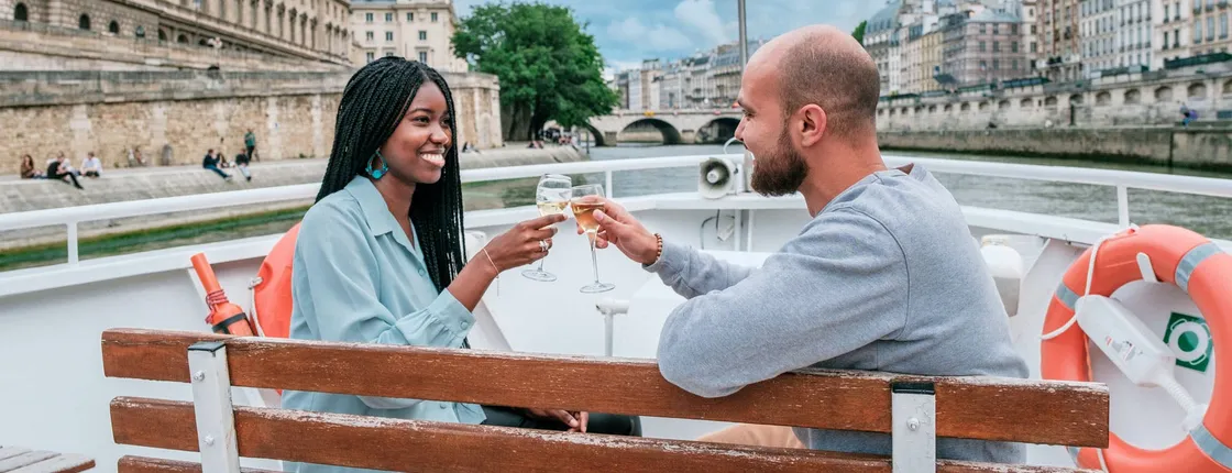 Seine cruise tickets and champagne