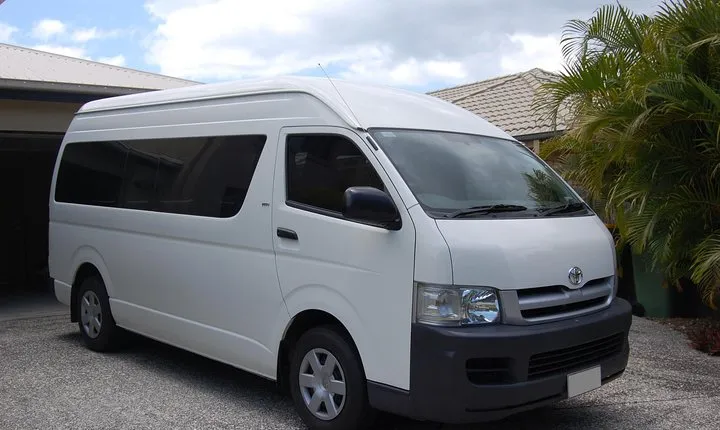 Charter Minivan Hi-Ace (14 seater) with Driver at Bali- 10 Hours Usage