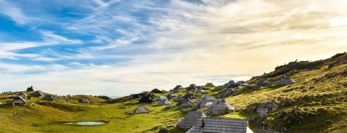 Kamnik and Velika Planina day trip with transport from Bled