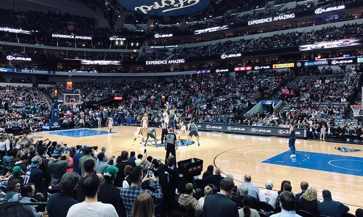 Dallas Mavericks Basketball Game at American Airlines Center