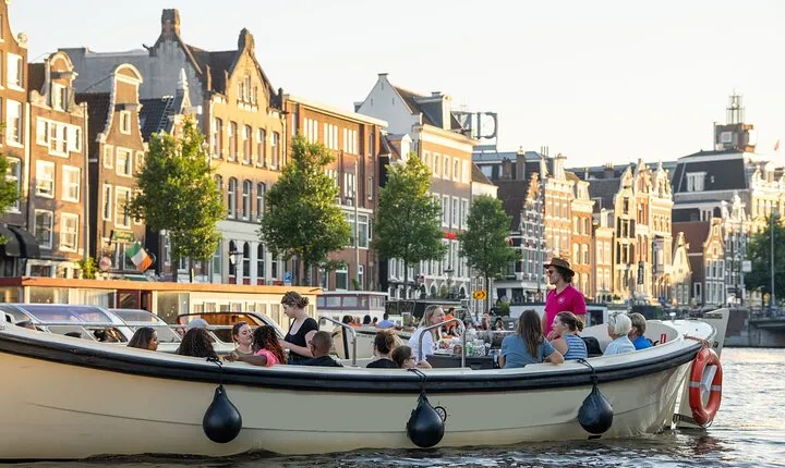 Amsterdam Evening Cruise Incl Drinks and Bites - Small Group Tour