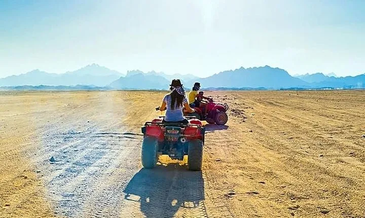 Hurghada Quad, Jeep, Camel and Buggy Safari with BBQ Dinner