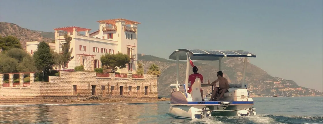 Evening cruise on the French Riviera