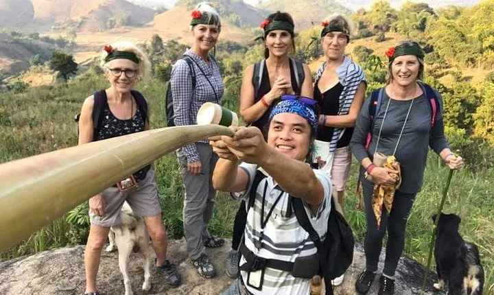 1 Day Trekking Group Tour With Bamboo Cooking / Chiang Rai