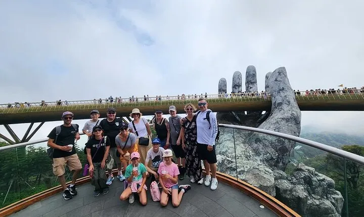 GOLDEN BRIDGE -Ba Na Hill & DaNang City Fullday Tour (9-10 Hours)
