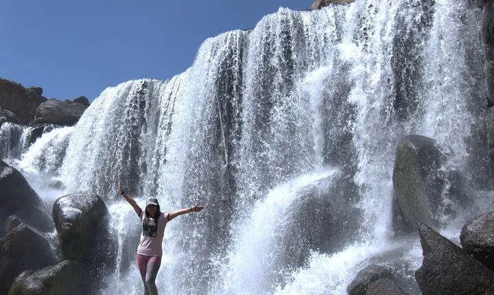 Tour 10 Hours Pillones Waterfall and Puruña Stone Forest