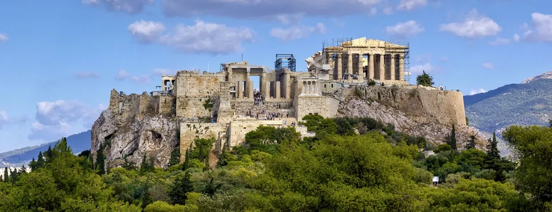 Virtual tour of the Acropolis Hill from home