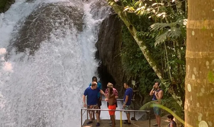 Private Blue Hole and river tubing combo