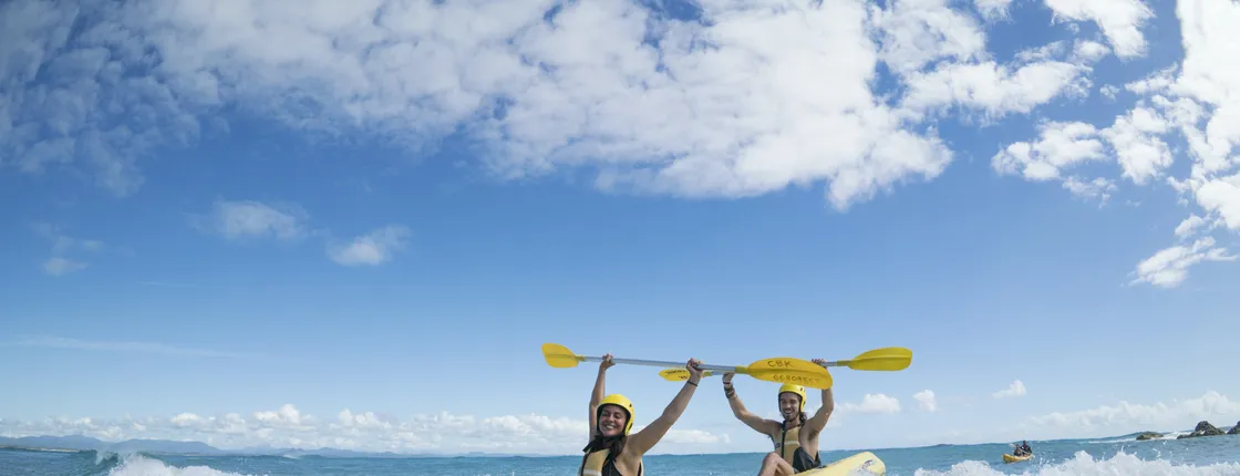 Kayak with the dolphins