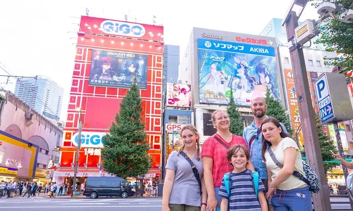 Private custom Akihabara tour with anime souvenirs