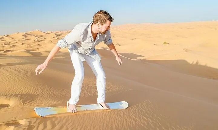 Sand Boarding Adventure With Caves View Experience - Agadir
