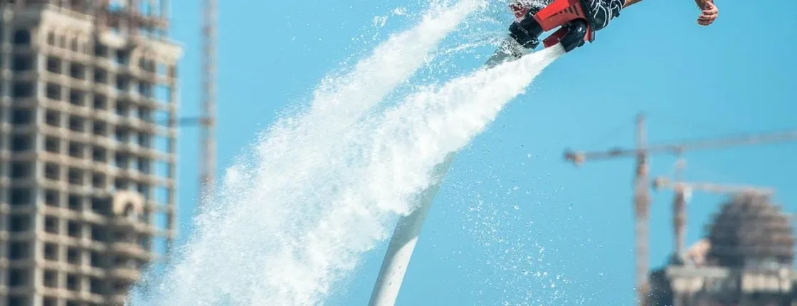 20-minute flyboard rental