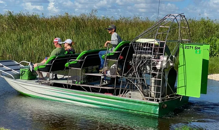 60 min Private Everglades Airboat Ride in Miami