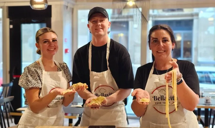 Pasta Fettuccine, Ravioli and Tiramisu MasterClass
