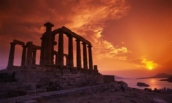 Enjoy Cape Sounio Private Majestic Sunset With Seaside Dinner
