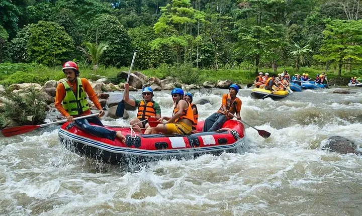 7km White Water Rafting Adventure Tour From Krabi