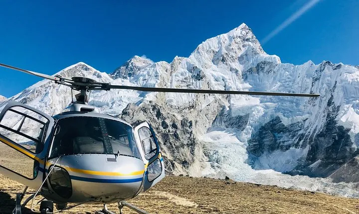 Everest Base Camp Helicopter Tour with Hotel Everest View Landing