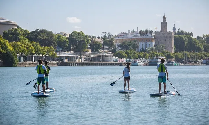 Seville: Paddle Surf Route and Class