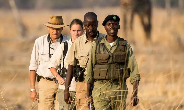 Walking safari Experience in Mosi oa Tunya National Park