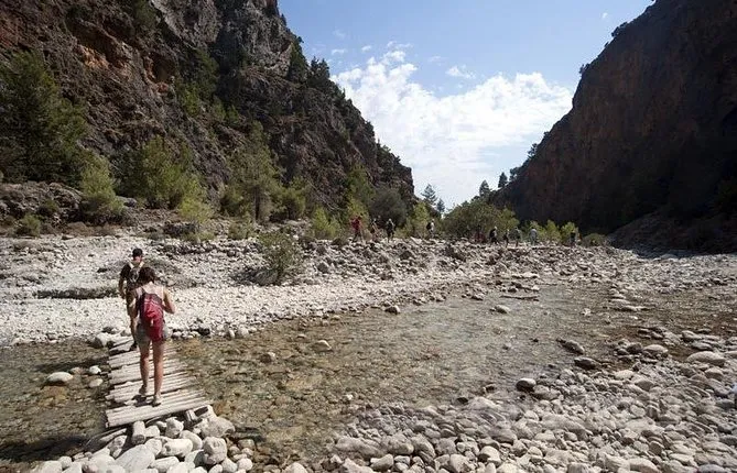 Exploring Samaria Gorge