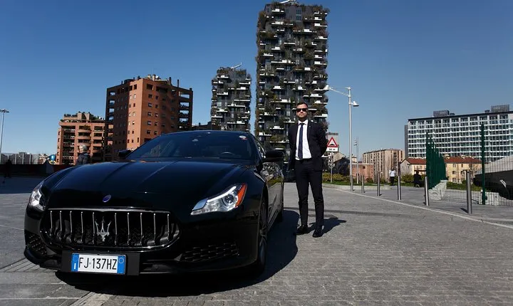 LINATE - MILANO airport transfer with private Luxury Car