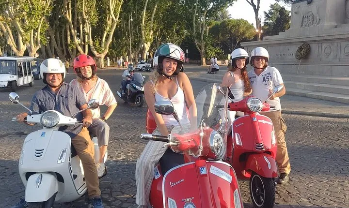Rome Highlights by Vespa Private guided Tour