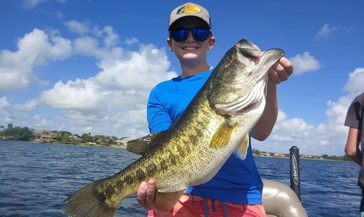 Private Trophy Bass Harris Chain of Lakes Fishing Charter