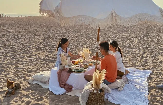 Beach Picnic with a taste of Vietnamese food and drink