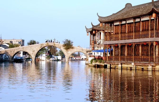 Zhujiajiao Water Village Half Day Coach Tour from Shanghai with Boat Ride
