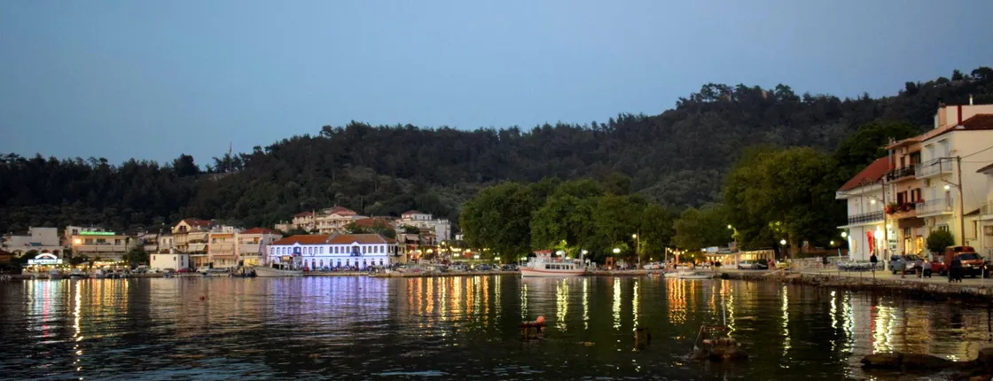Thassos by night